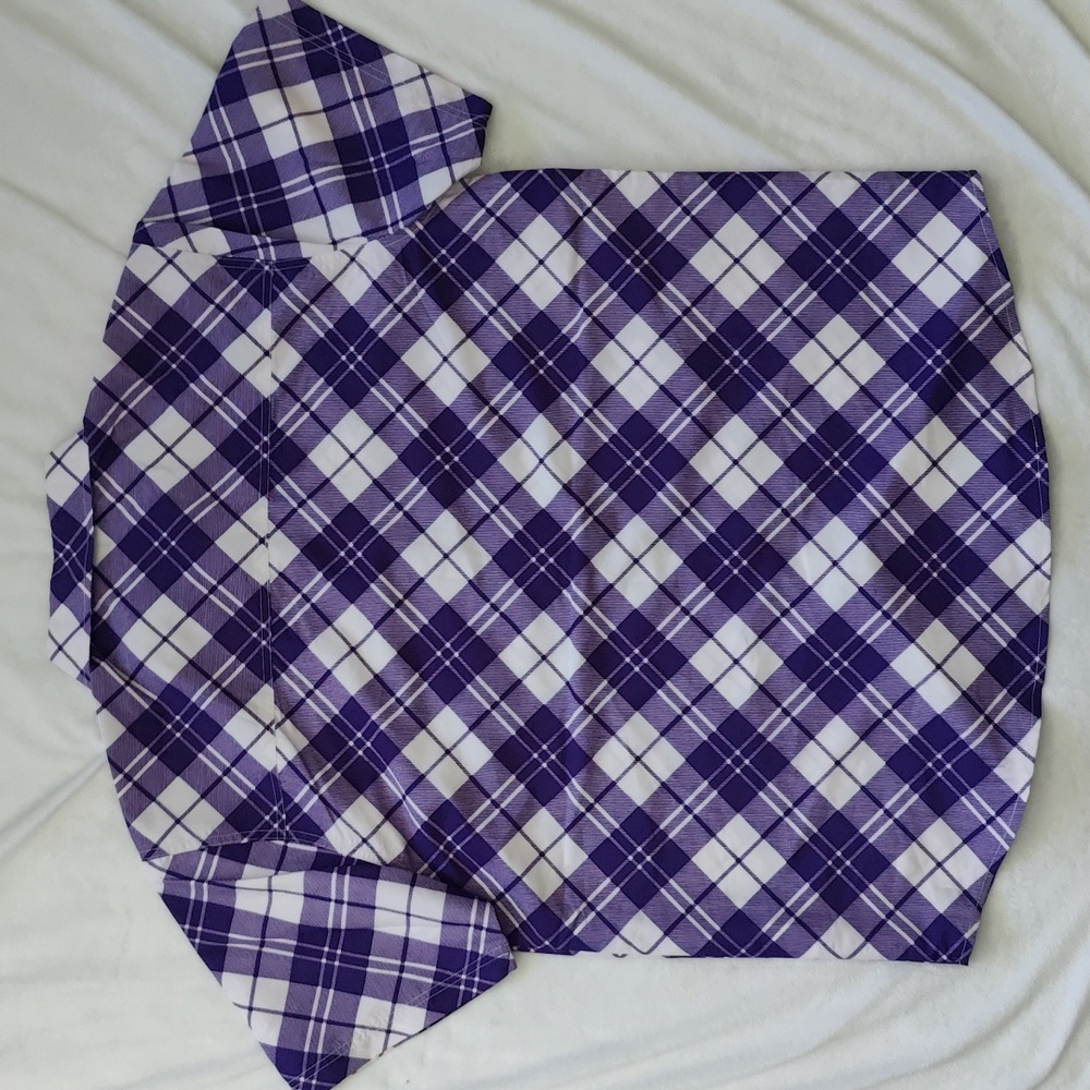 52. Switch Remarkable Button Up Short Sleeve | Color - Purple - Picture 3 of 8
